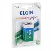 Bateria 9v Alcalina Elgin 6lr61