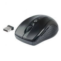 Mouse Wireless C3tech Rc/Nano M-w012bk Preto