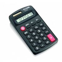 Calculadora de Bolso Elgin Preta 8 Dgitos Cb1485