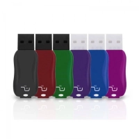 Pen Drive 8gb Multilaser Titan Colors Caixa com 20 Unidades