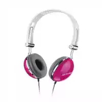 Fone de Ouvido Multilaser Headphone Vibe Design Retro P2 Rosa - Ph055