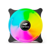 Cooler para Gabinete C3tech F9-l160bk Rgb 12cm