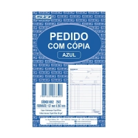 Bloco de Pedido Sao Domingos 6652 1/4 2 Vias 25x2 137x207