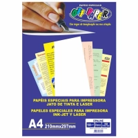 Papel Opaline A4 180g Branco Off Paper Pct 50fls