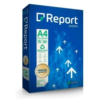 Papel A4 Report Reciclato Resma 75grs 210x297 C/ 500 Folhas