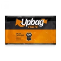 Saco para Lixo 110l Forte Up Bag Preto 50un