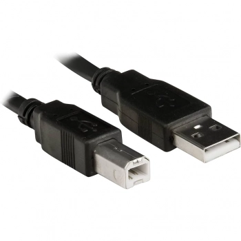 Cabo Usb para Impressora 1,8 Metros 2.0 Am/Bm Plus Cable Pc-usb1801 Preto