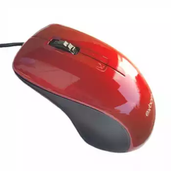 Mouse Usb Vermelho Exbom Ms-47 Vermelho
