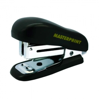 Grampeador Masterprint Preto Mp305 Mini Ate 16 Folhas