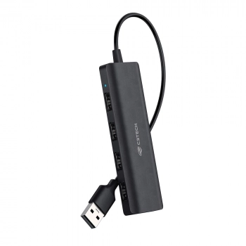 Hub Usb 4 Portas C3tech 2.0 Hu-230bk