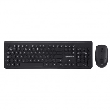 Teclado e Mouse Wireless C3tech Preto K-w80bk