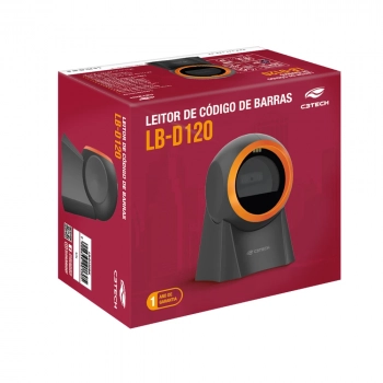 Leitor Cod 1d/2d Usb Lb-d120bk C3tech