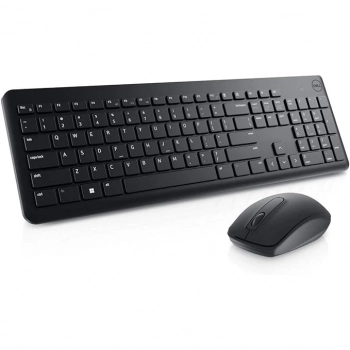 Teclado e Mouse Wireless Dell Km3322w Preto