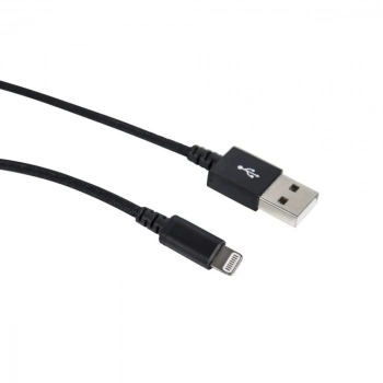 Cabo Usb-lightning P/ Iphone 1metro Rj-011p-1m-2a Preto Go Tech