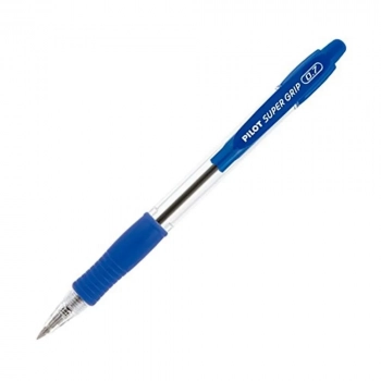 Caneta Esferogrfica Pilot 0.7mm Fina Bpgp-10r-ni-f Azul