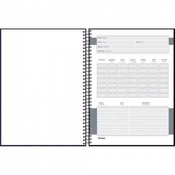 Caderno Universitario Capa Dura 12x1 Cliff 192 Folhas Capas Diversas