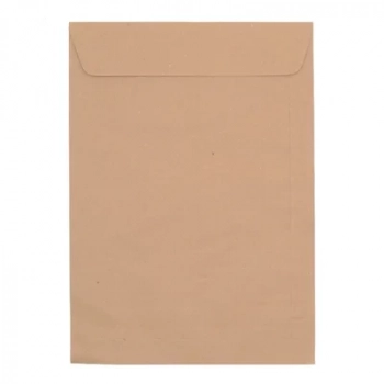 Envelope Saco 240x340mm Kraft Natural Gpk Pct 10un