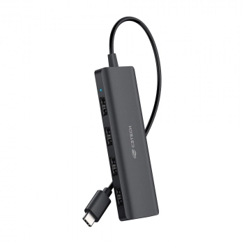 Hub Usb-c 2.0 4port Cabo Tipo C Hu-c230bk C3t