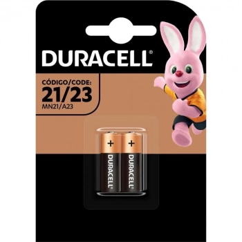 Pilha Alcalina 12v Mn21/A23 Duracell Cartela com 2 Unidades