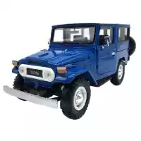 Miniatura Jeep Toyota Fj40 1:24 Azul 79323