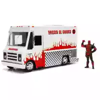 Miniatura Foodtruck Deadpool com Boneco 1:24 Jada 4912