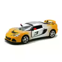 Miniatura Lotus Exige S 2012 Amarela 1:32 Kinsmart Kt5361dg
