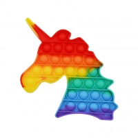 Pop It Unicornio Fidget Toy Anti Stress Arco-ris