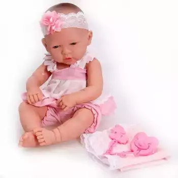 Boneca Bebe Recem Nascido Baby Ninos Cotiplas 2032