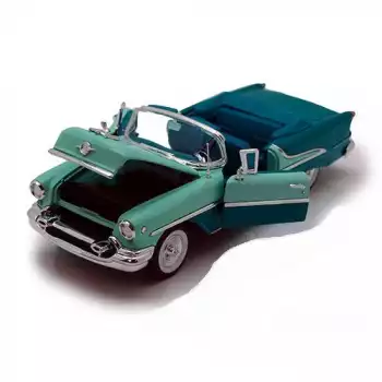 Miniatura Oldsmobile Super 88 Conversvel 1955 Verde 1/24