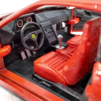 Miniatura Ferrari F355 Challenger Vermelho 1:24 Burago 26302