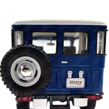 Miniatura Jeep Toyota Fj40 1:24 Azul 79323