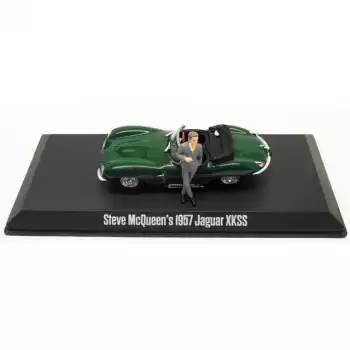 Miniatura Jaguar Xkss 1957 - 1:43 - Steve Mcqueen - Greenlight 86434