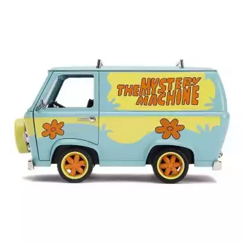 Van Scooby Doo Mystery Machine 1/24 com Personagens Jada 31720