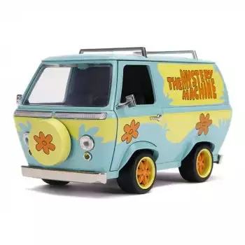 Van Scooby Doo Mystery Machine 1/24 com Personagens Jada 31720