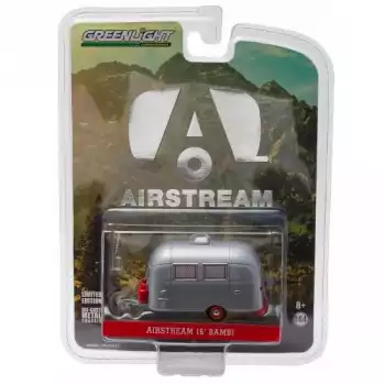 Miniatura Trailer Airstream 16 Bambi Escala 1:64 Greenlight
