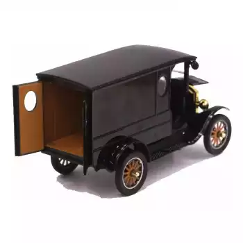 Miniatura Ford Model T Delivery 1925 Preta 1:24 Motormax 79316
