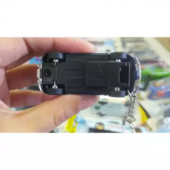Chaveiro Miniatura Fusca Azul Liso 1:64 Kt2540dk