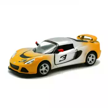 Miniatura Lotus Exige S 2012 Amarela 1:32 Kinsmart Kt5361dg