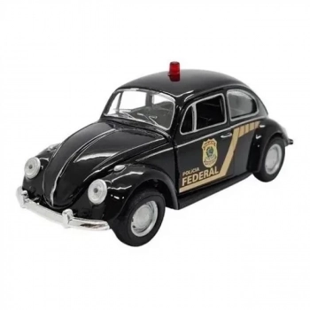 Kit Miniatura Fusca Policia Rodoviria + Policia Federal Escala 1:32