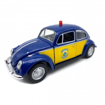 Kit Miniatura Fusca Policia Rodoviria + Policia Federal Escala 1:32