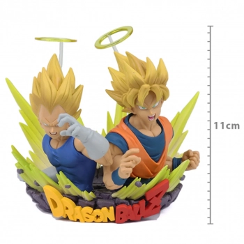 Action Figure Vegeta e Goku Super Sayajin Dragon Ball Bandai