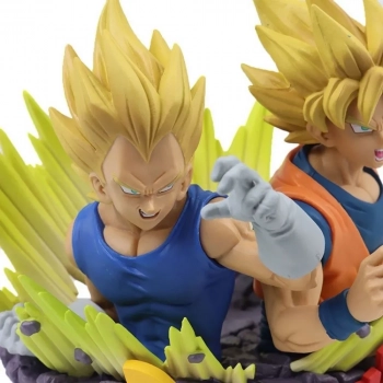 Action Figure Vegeta e Goku Super Sayajin Dragon Ball Bandai