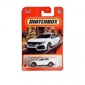 Miniatura Honda Civic Hatchback 2017 Matchbox 1:64 Gvy08