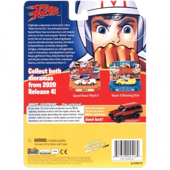 Miniatura Mach 5 Speed Racer 1:64 Johnny Lightning