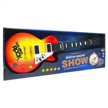 Guitarra Infantil Som e Luz Linha Show - Toyng