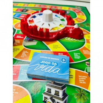 Kit jogo tabuleiro banco imobiliário + jogo da vida estrela - T